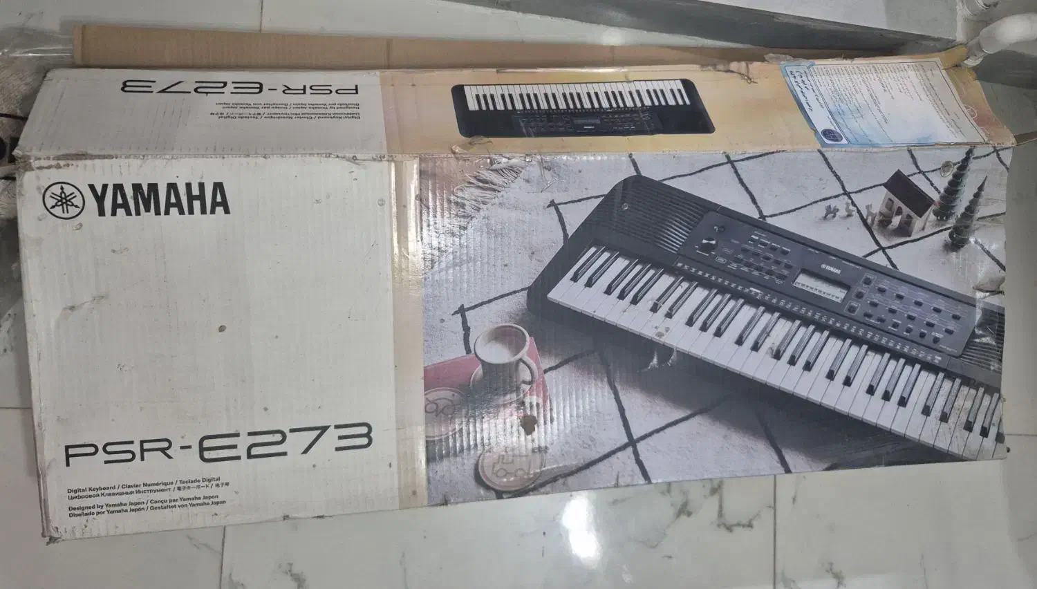 ارگ یاماها مدل e273|پیانو، کیبورد، آکاردئون|رضوانشهر, |دیوار
