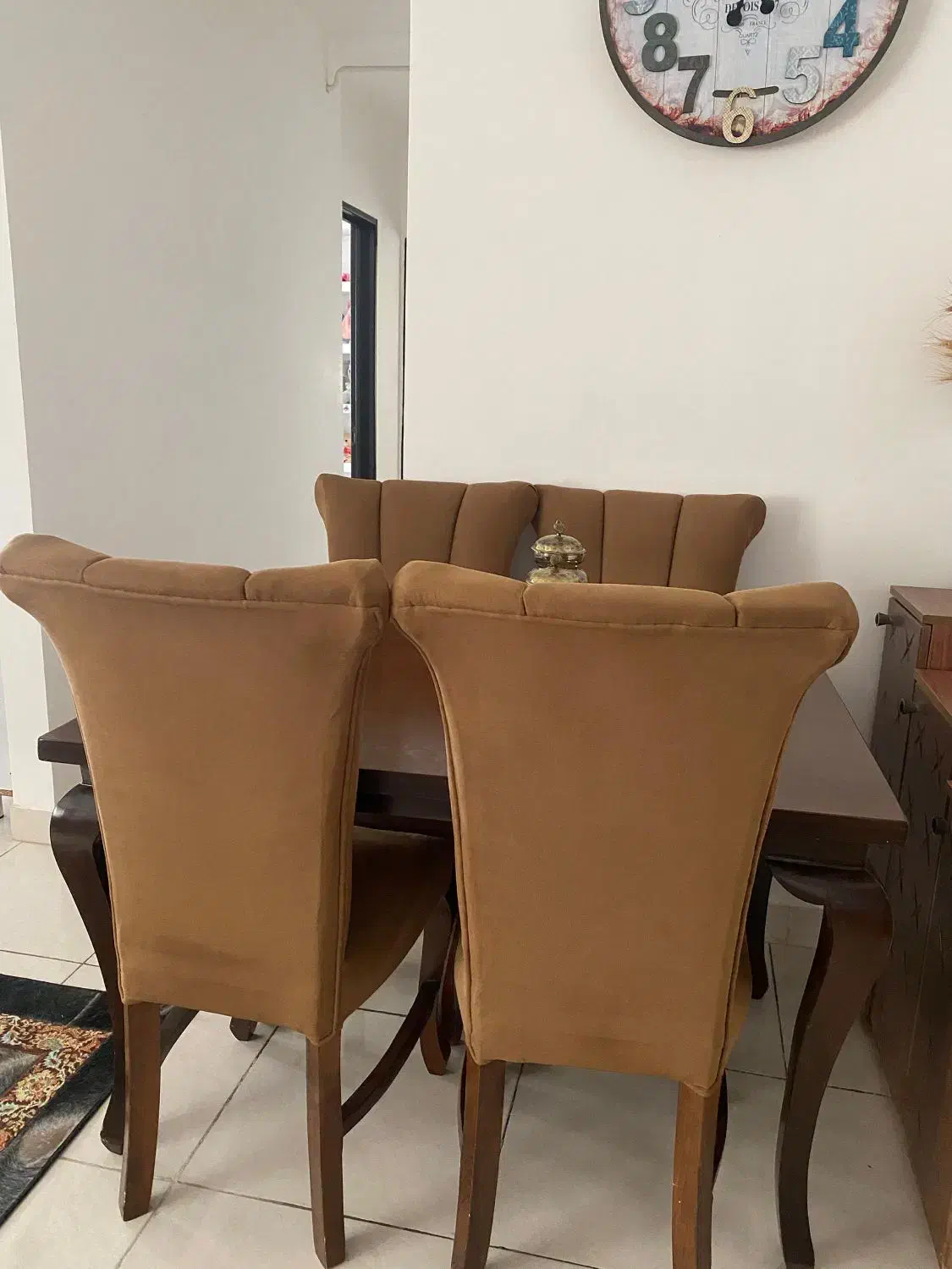 میز نهارخوری 4نفره|میز و صندلی غذاخوری|رشت, حمیدیان|دیوار