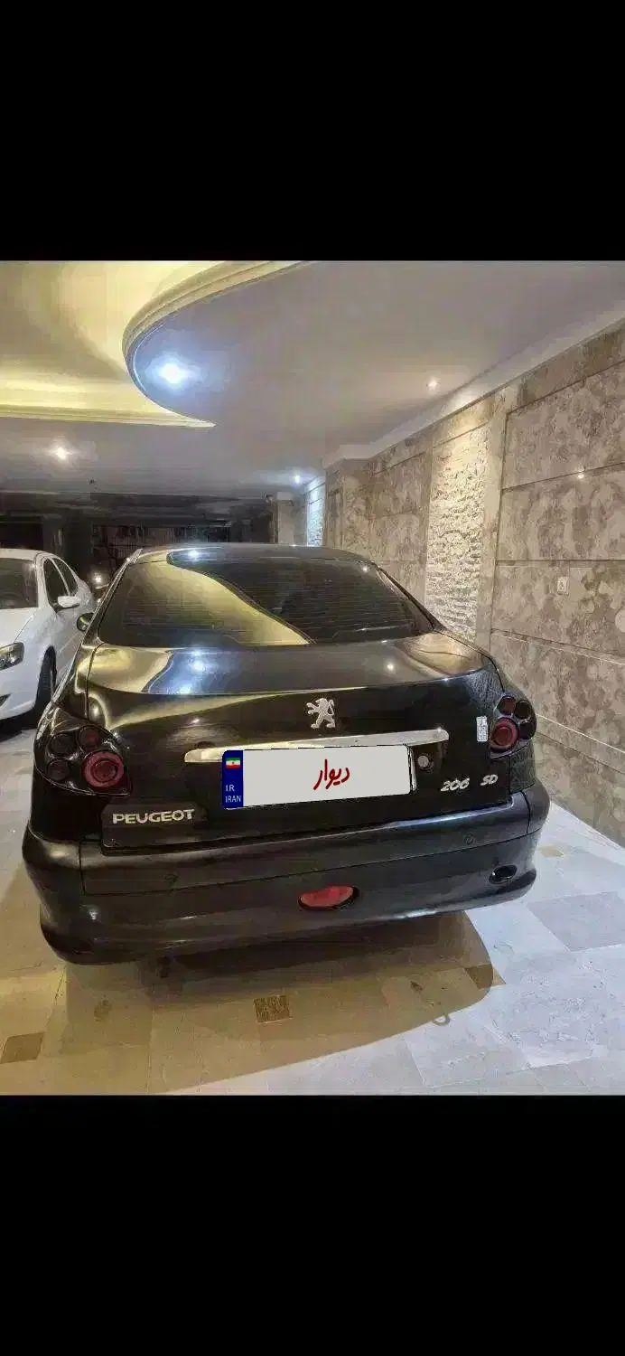 206 sd V8 95|خودرو سواری و وانت|تهران, گیشا|دیوار