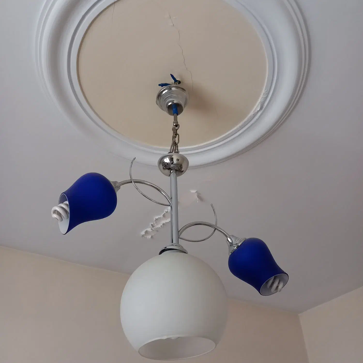 لوستر ۳ شاخه وارداتی|لوستر و چراغ آویز|تهران, افسریه شمالی|دیوار