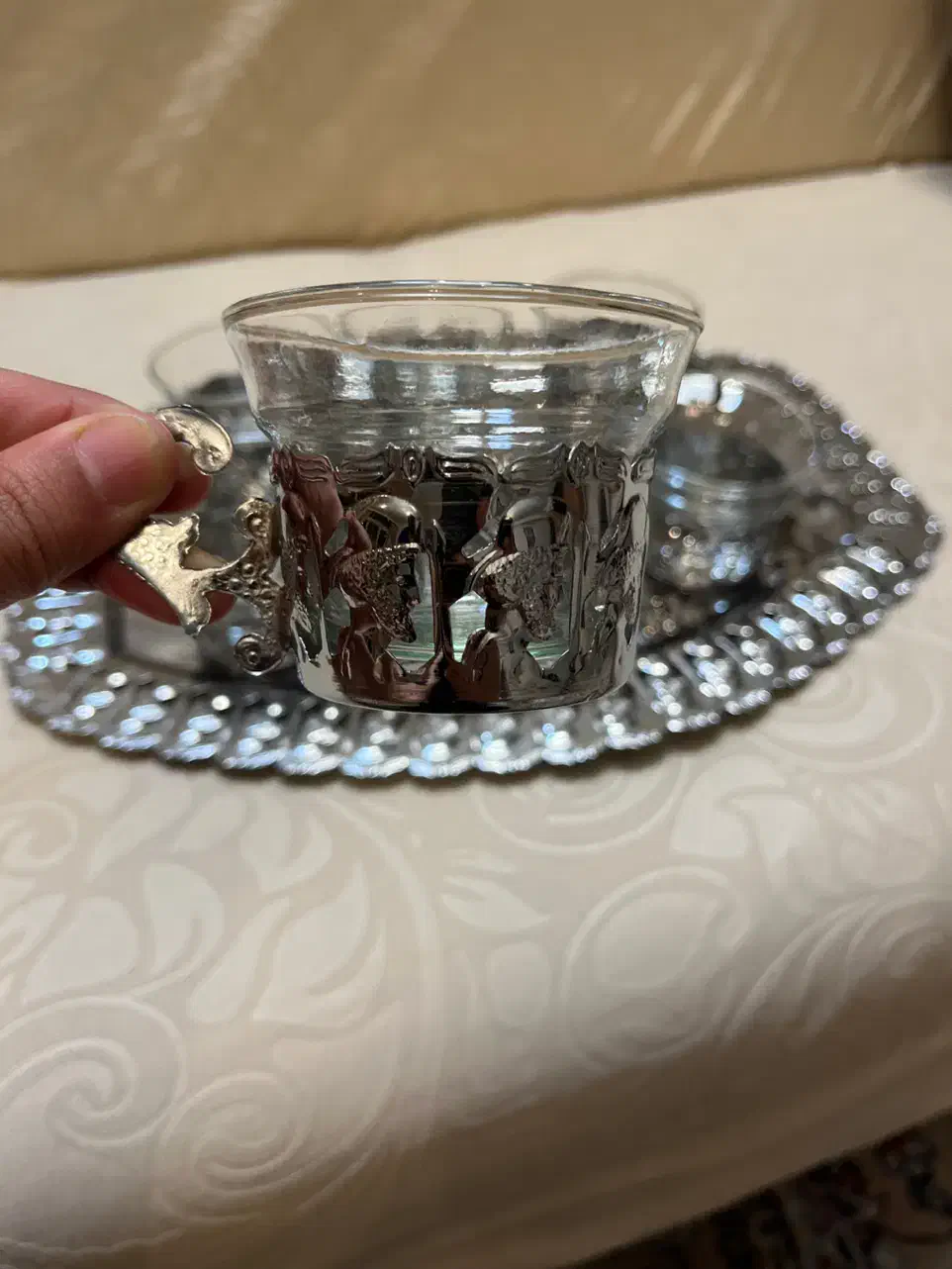 سرویس فنجان و سینی|ظروف سرو و پذیرایی|اصفهان, خواجو|دیوار