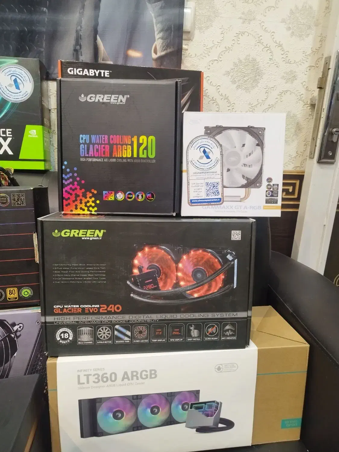 پاور گرین اوست کولر مستر  1000W 550W 650W 785W|قطعات و لوازم جانبی رایانه|تهران, تهرانسر شمالی|دیوار