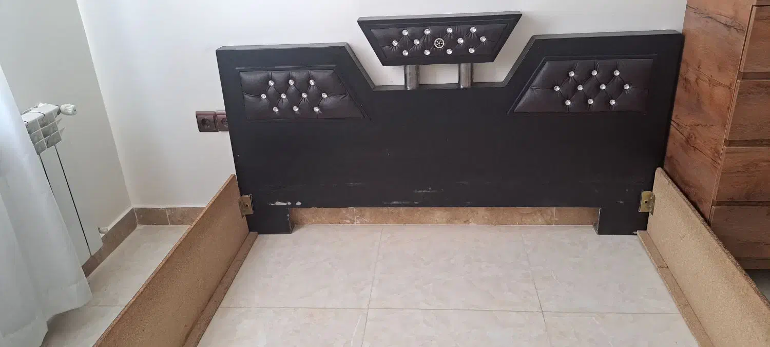 تخت خواب دو نفره عرض ۱۶۰|تخت و سرویس خواب|فردیس, سرحدی|دیوار