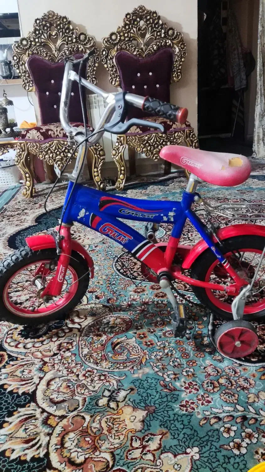 دوچرخه سایز ۱۴|دوچرخه، اسکیت، اسکوتر|گنبد کاووس, |دیوار