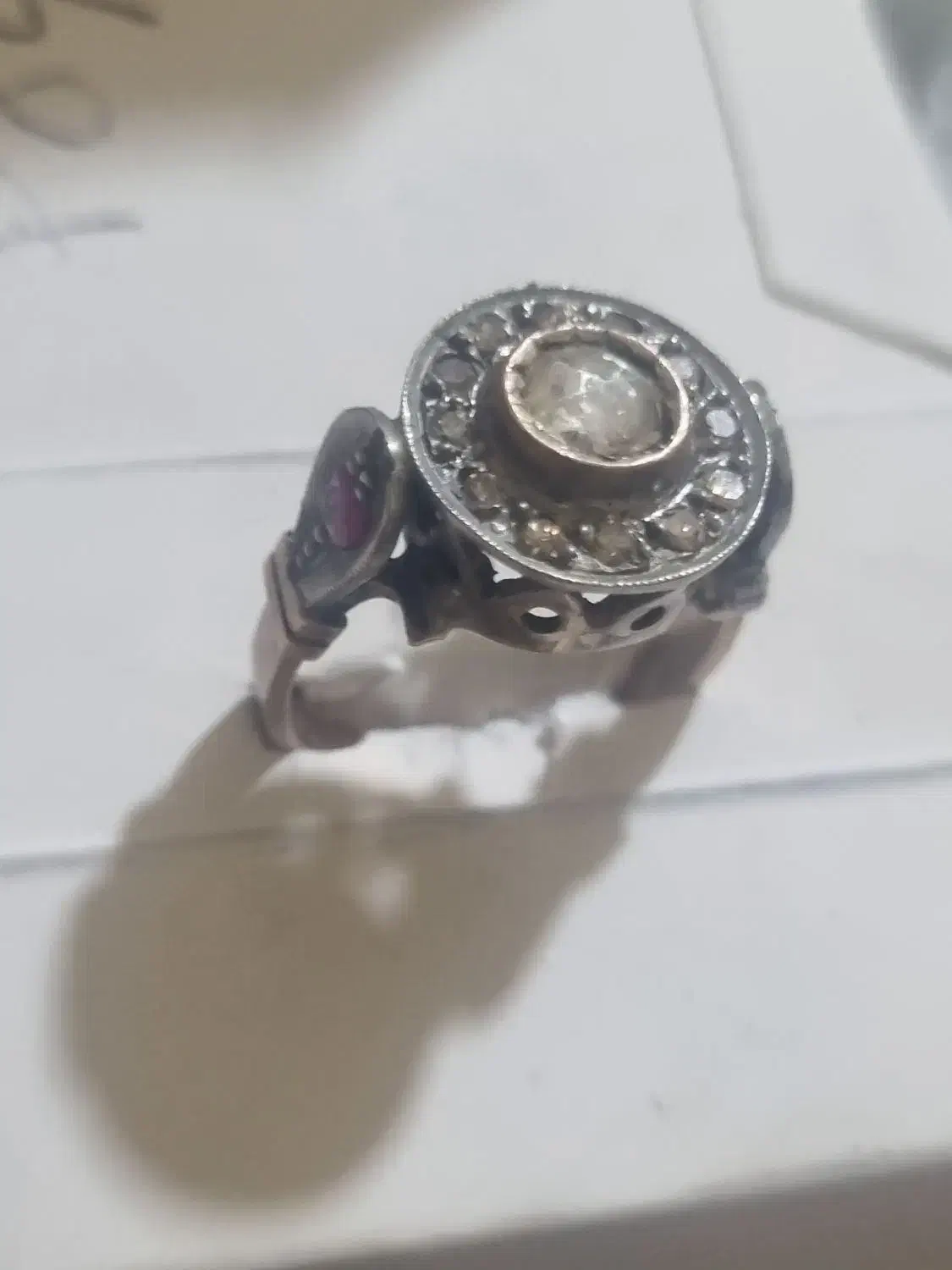 انگشتر صد ساله الماس|جواهرات|تهران, بهجت‌آباد|دیوار