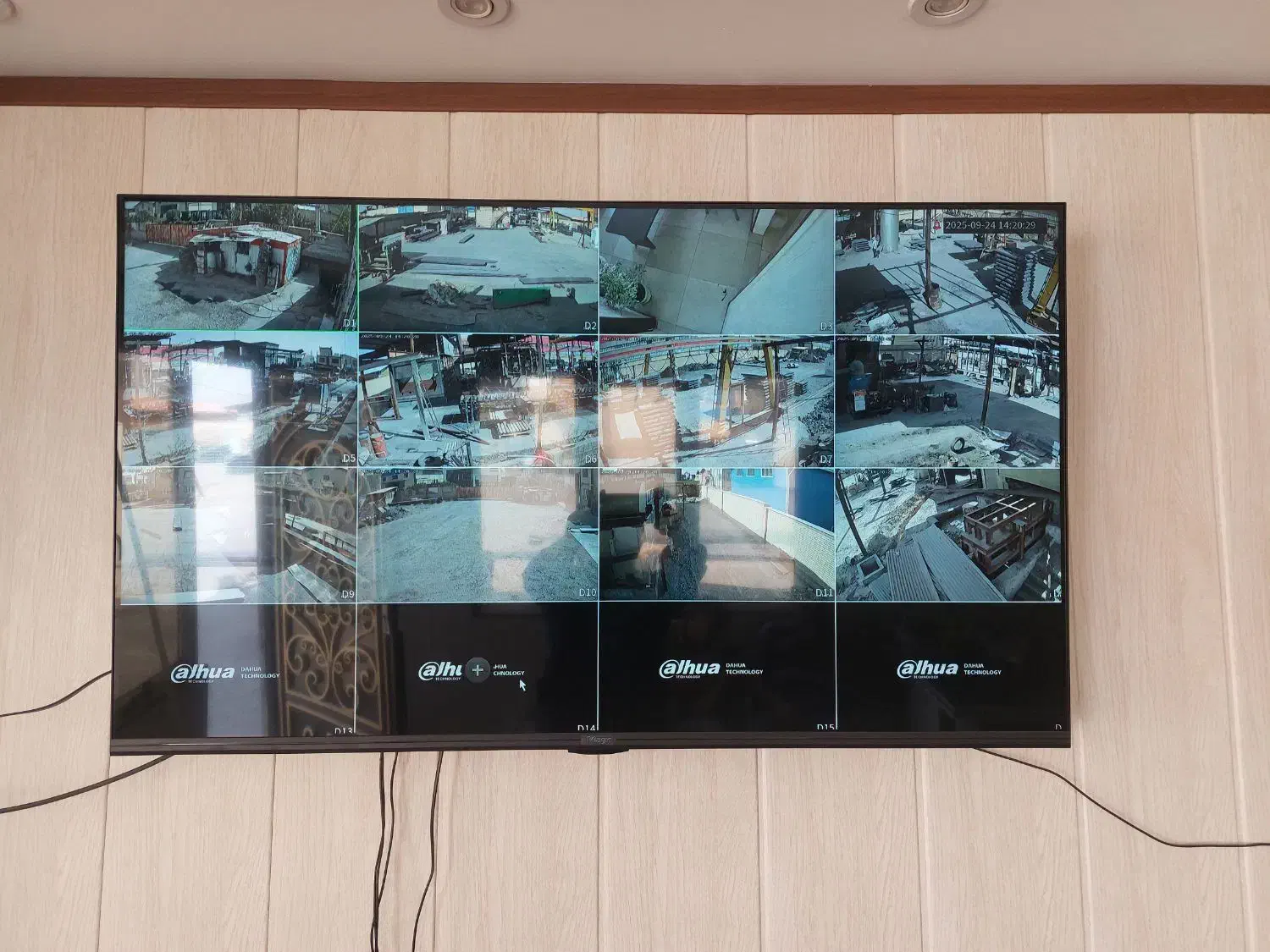 فروش و نصب دوربین مداربسته و دزدگیر اماکن|دوربین مداربسته|پرند, فاز ۱|دیوار