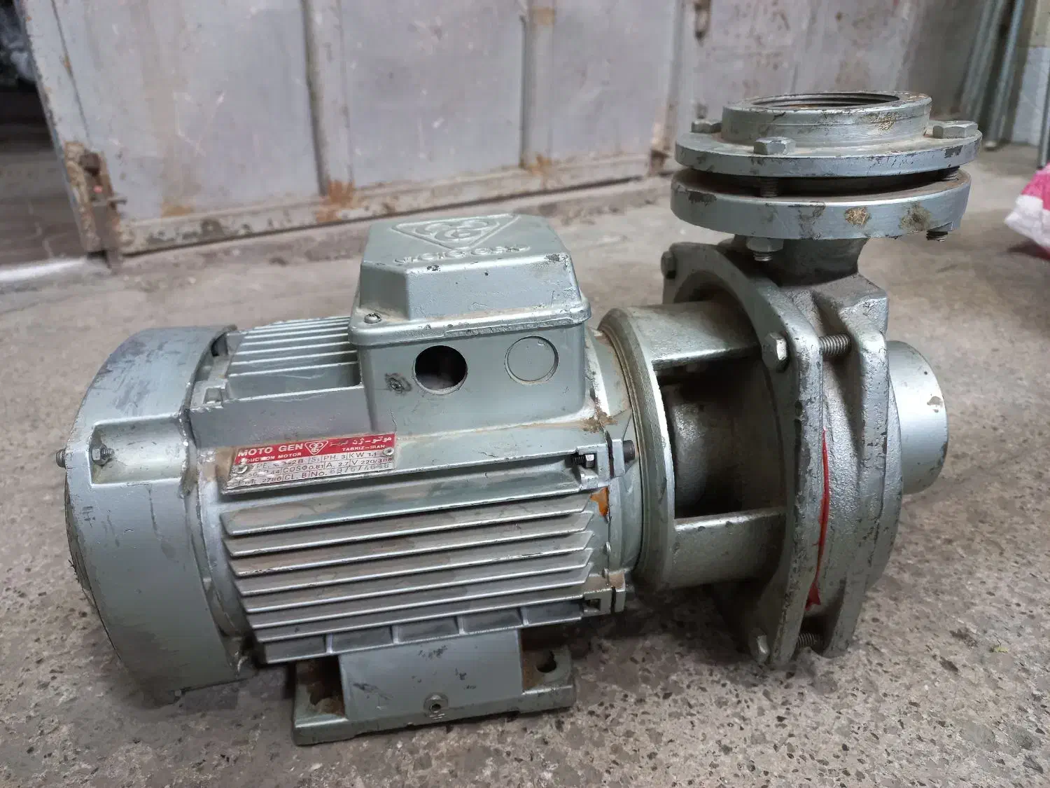 الکتروپمپ۲ اینچ یک‌ونیم اسب۳فاز اچارفرانسه ترانس|ابزارآلات|مشهد, ایوان|دیوار