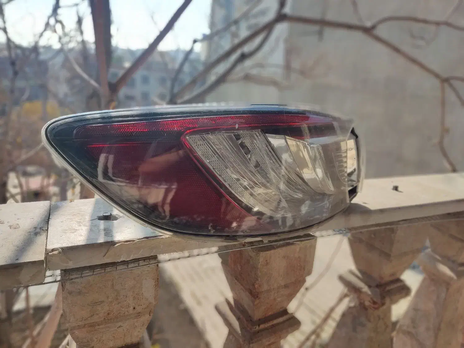 خطر عقب مزدا نیو اصلی|قطعات یدکی و لوازم جانبی|بومهن, |دیوار