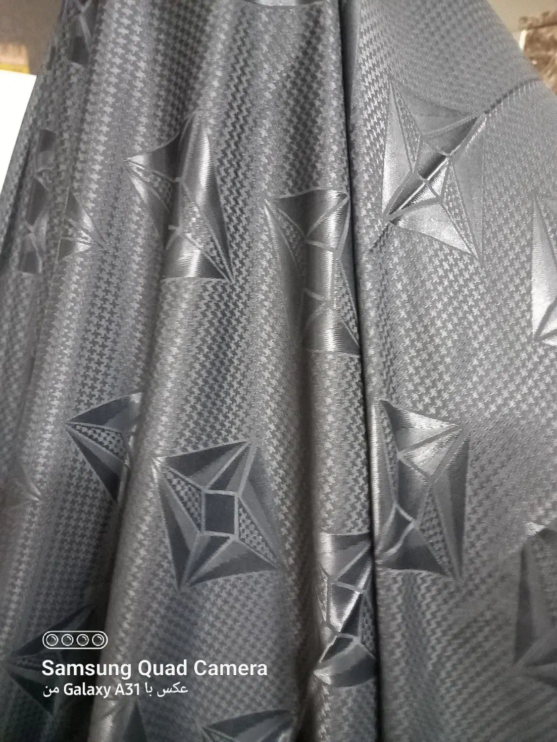 چادر مشکی نابر ساتن ابریشم|لباس|مشهد, شریف|دیوار