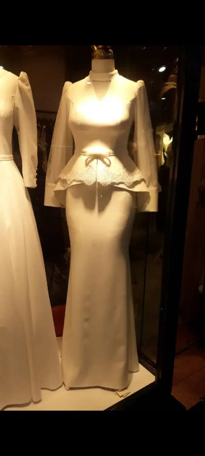 لباس مجلسی سفید سایز ۴۴ ۴۶|لباس|تهران, مولوی|دیوار