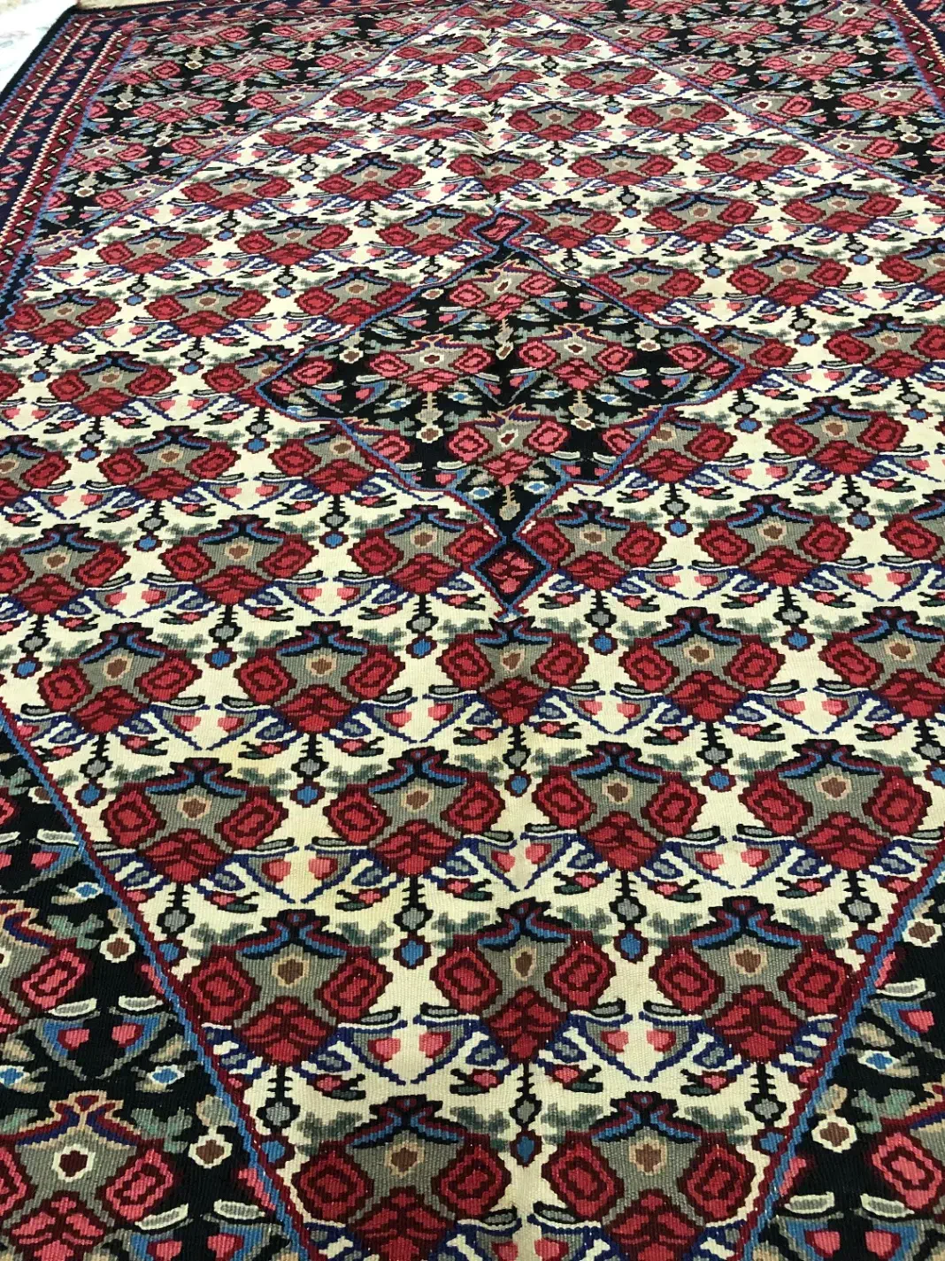 گلیم فرش|گلیم، جاجیم، گبه|بیجار, |دیوار