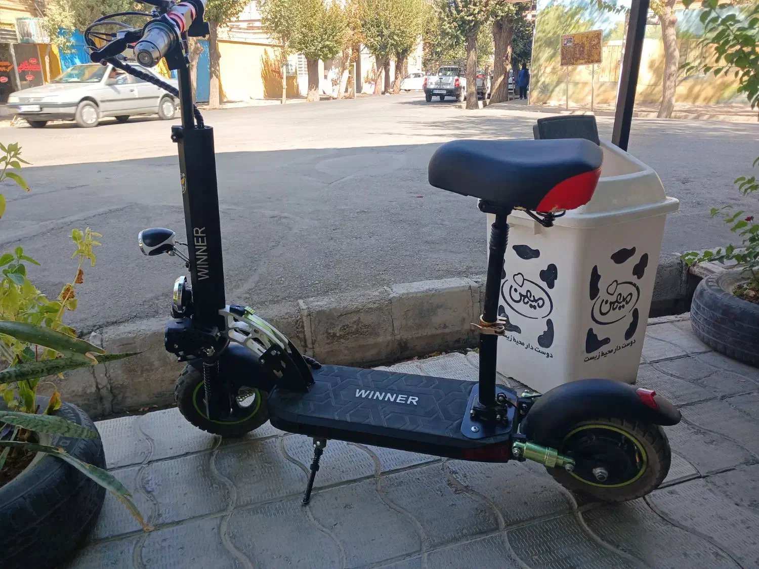 اسکوتر برقی|دوچرخه، اسکیت، اسکوتر|آباده, |دیوار