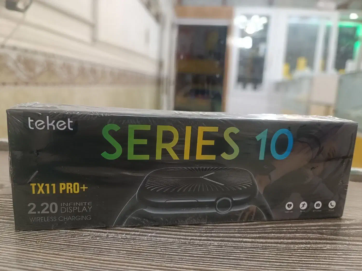 ساعت هوشمند مدل teket SERIES 10|ساعت|درمیان, |دیوار