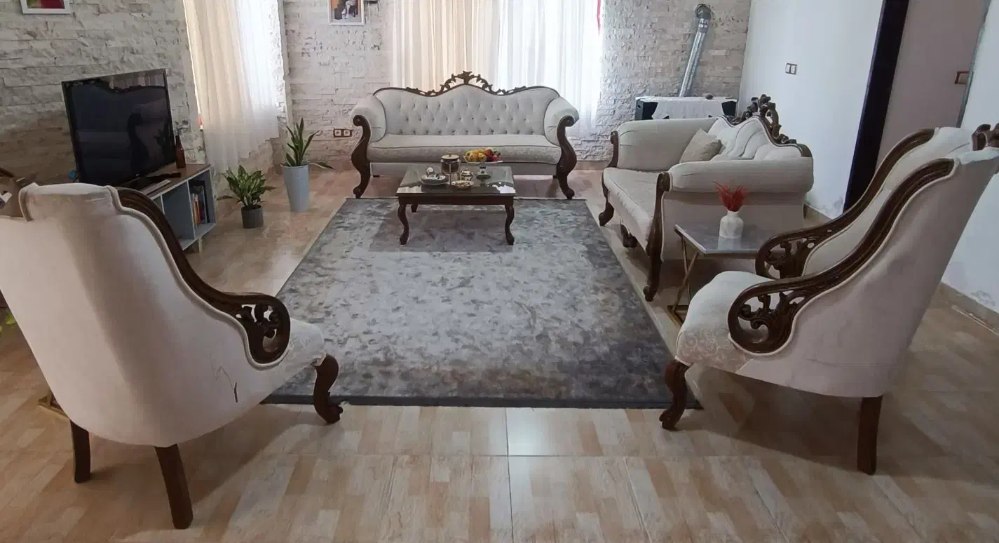 مبل کلاسیک چوب راش|مبلمان خانگی و میز عسلی|نوشهر, |دیوار