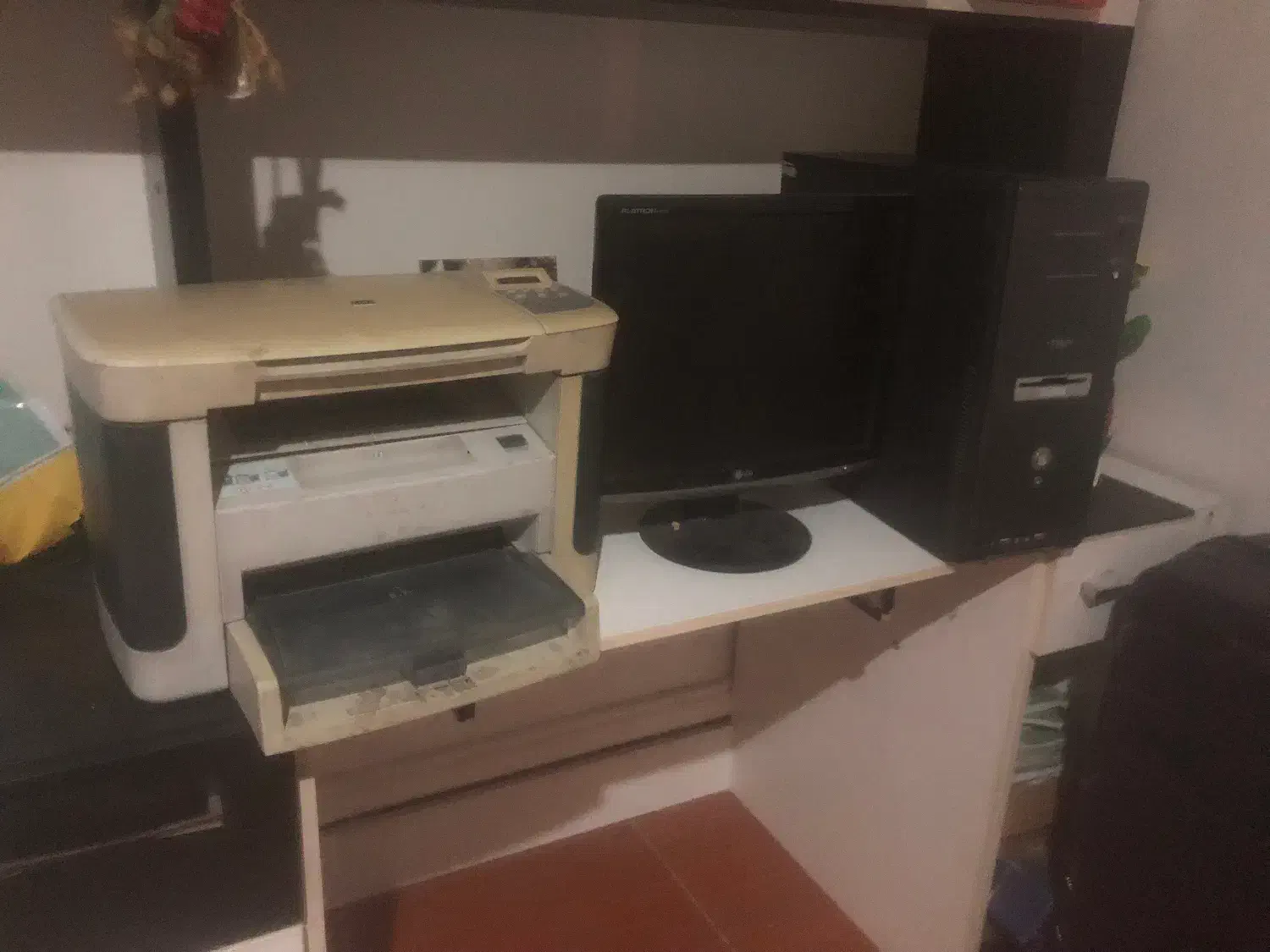 سیستم کامل کامپیوتر وپرینتر سه کاره|رایانه رومیزی|آبادان, |دیوار