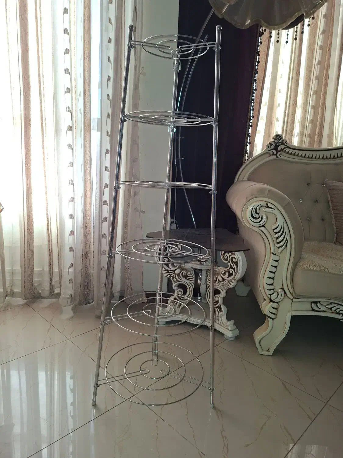 پایه قابلمه استیل جنس خوب زیر قیمت بازار|آب‌چکان و نظم‌دهنده ظروف|مشهد, سید رضی|دیوار