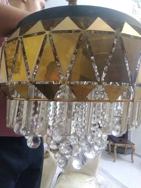 لوستر تمیز و سالم توافقی|لوستر و چراغ آویز|تهران, قاسمآباد|دیوار