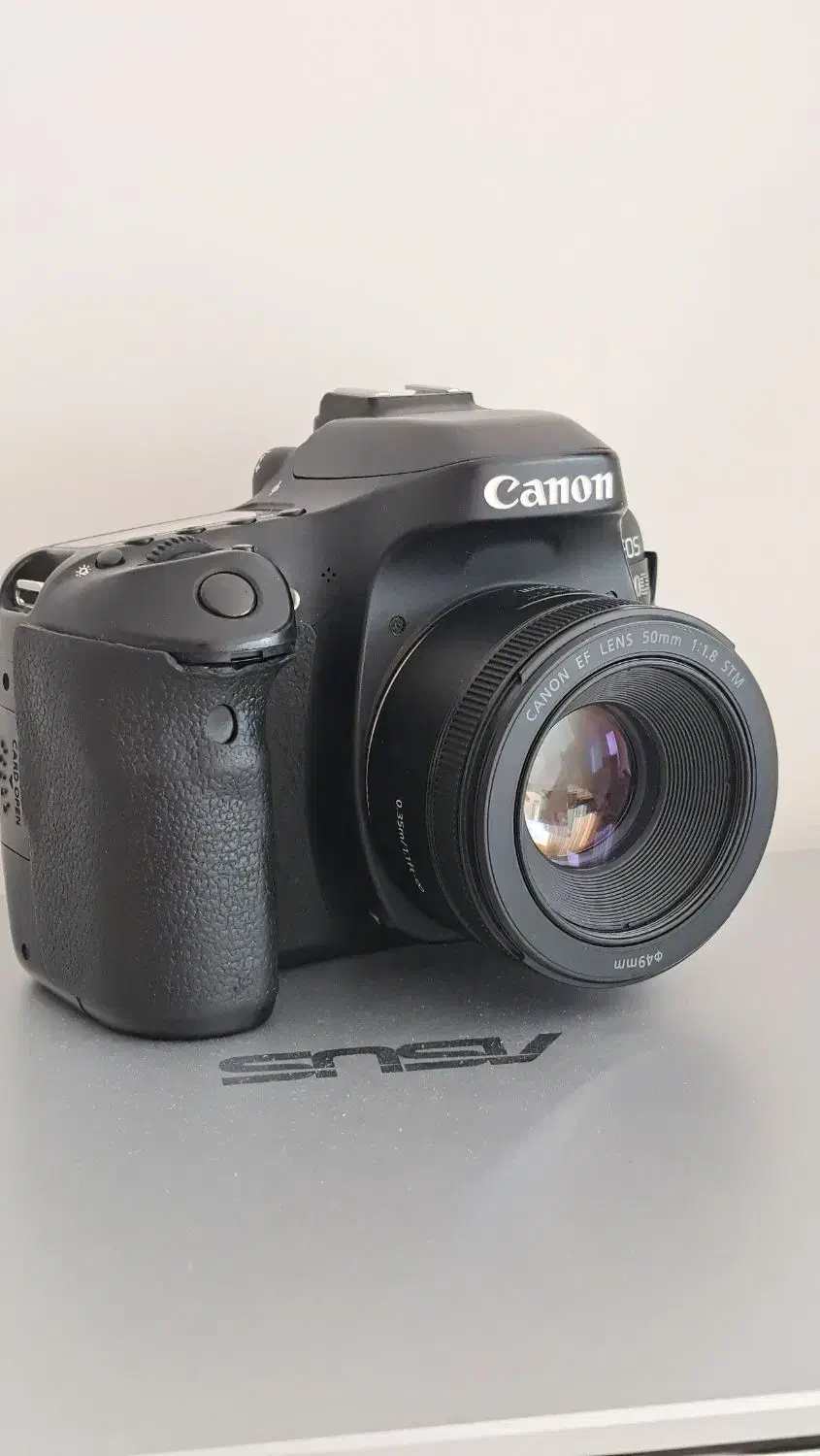 دوربین حرفه ای 80D کنون با لنز ۵۰ فیکس|دوربین عکاسی و فیلمبرداری|اردبیل, |دیوار