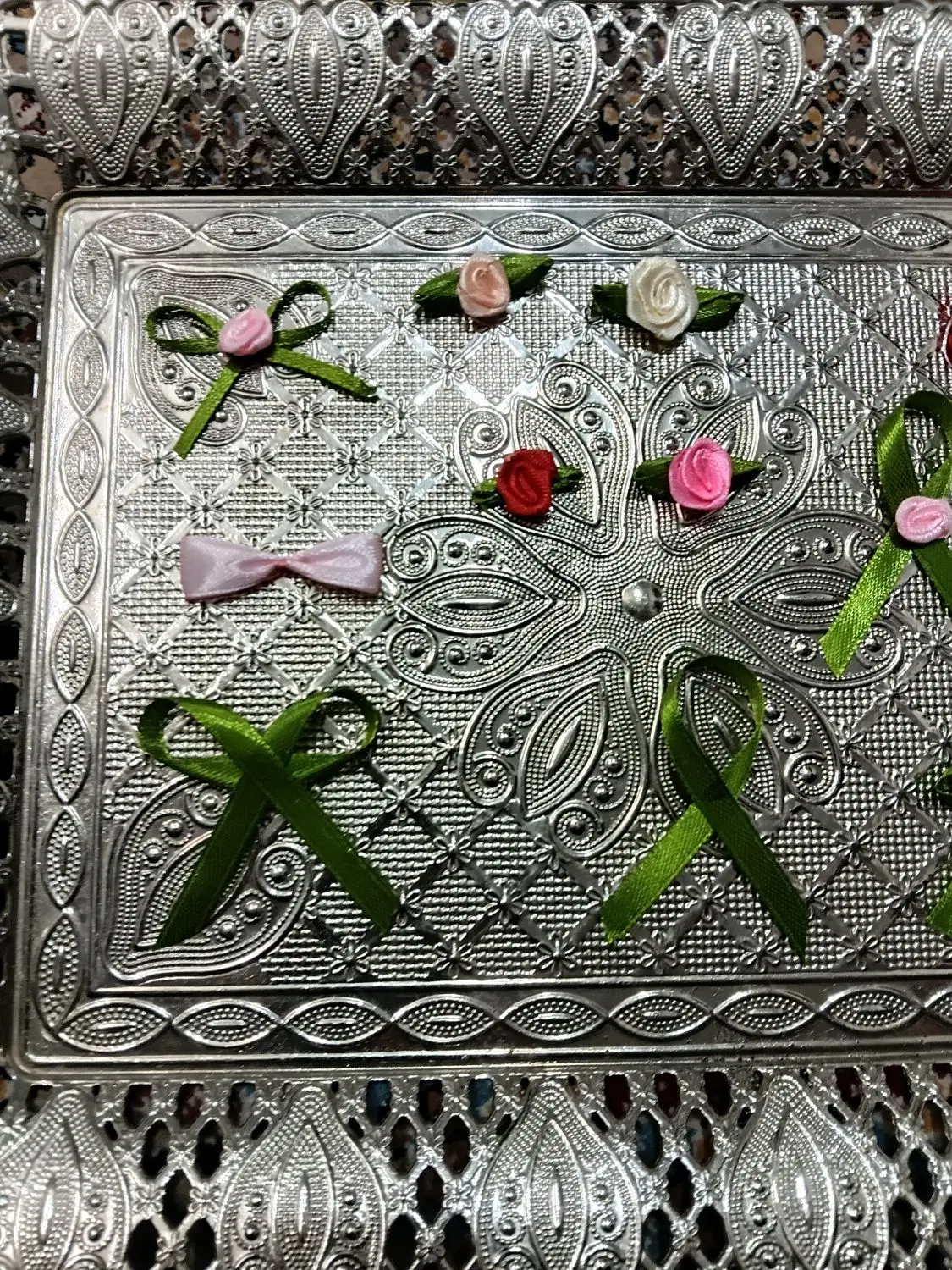 قبول سفارش گل و پاپیون ربانی|گل مصنوعی|تهران, هاشمآباد|دیوار