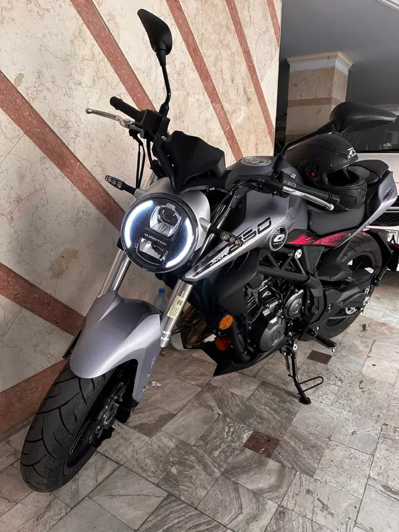 موتور کیوجی QJ دو سیلندر ۲۵۰ تیپ ۱|موتورسیکلت|تهران, نارمک|دیوار