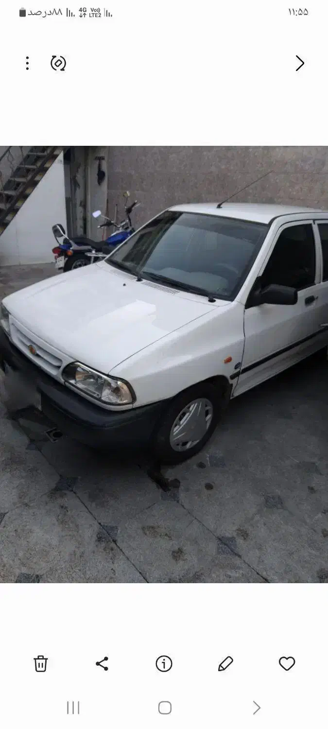 پراید 93 دوگانه کارخانه|خودرو سواری و وانت|رشت, فلسطین|دیوار