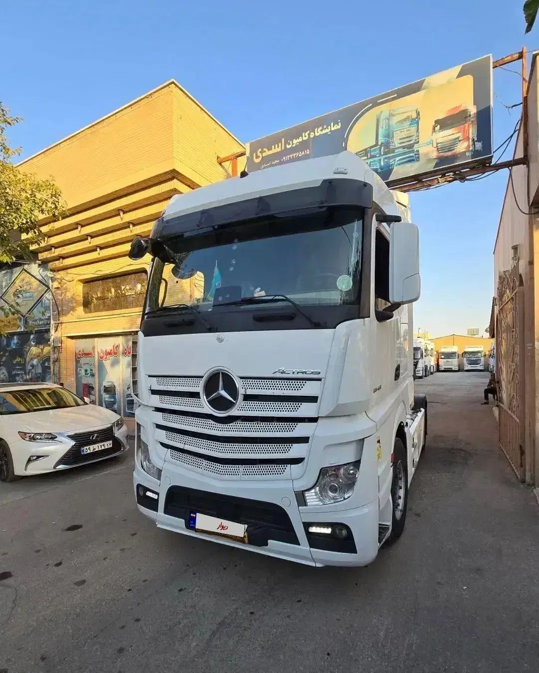 آکتروس 1845|خودرو سنگین|مبارکه, |دیوار