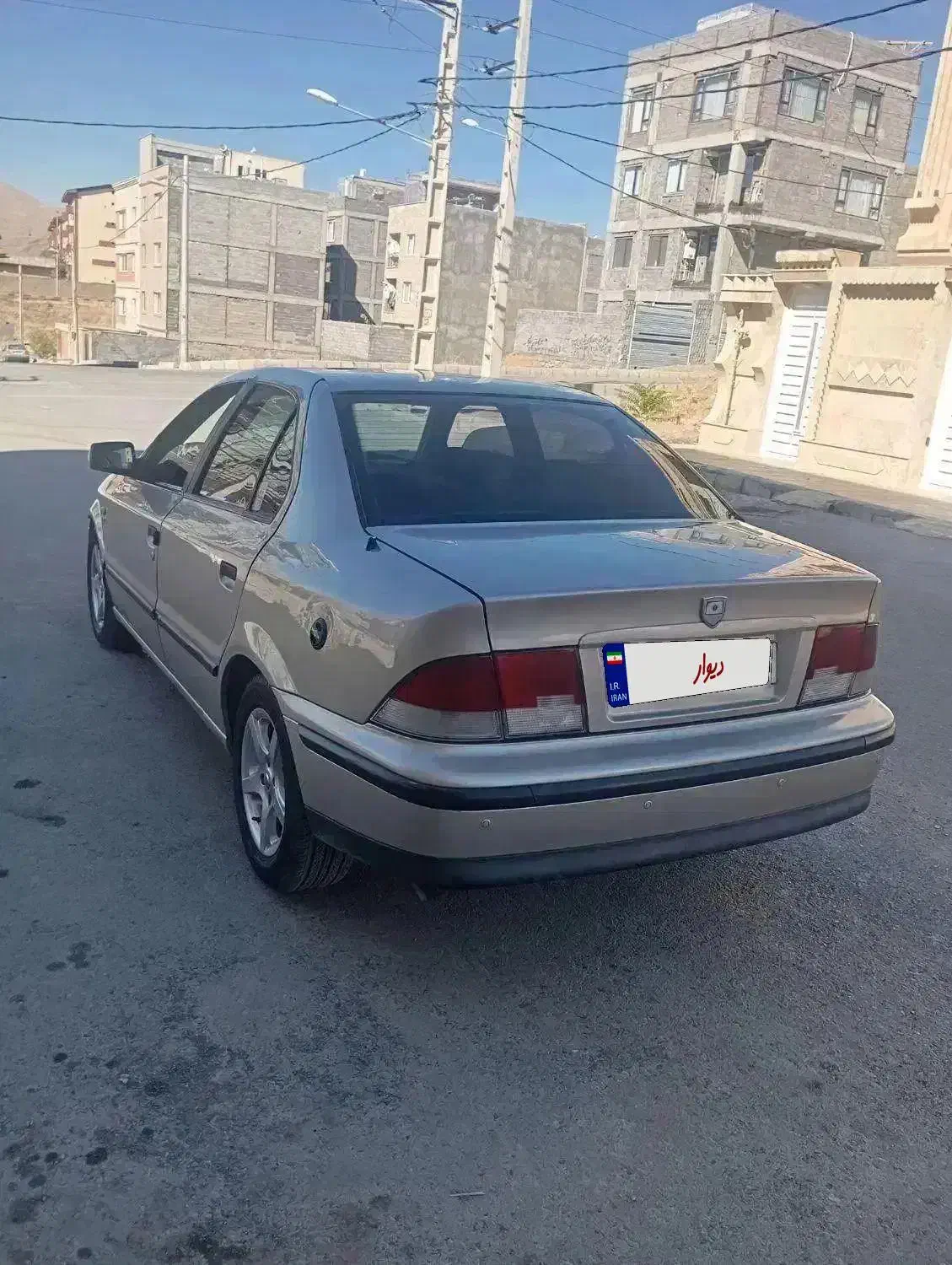 سمند مدل 87 دوگانه کارخانه لا زر ورقی|خودرو سواری و وانت|سنندج, |دیوار