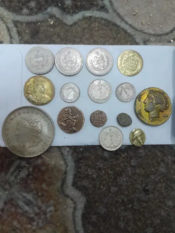 سکه های قدیمی|کلکسیون سکه، تمبر، اسکناس|تهران, دانشگاه شریف|دیوار