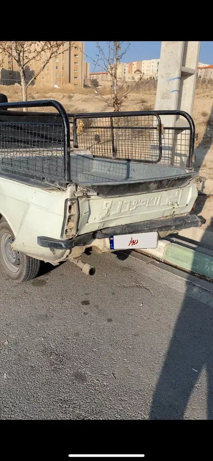 فروش ماشین تصادفی پیکان وانت مدل ۸۹ دوگانه شرکتی|خودرو سواری و وانت|دماوند, گیلاوند|دیوار