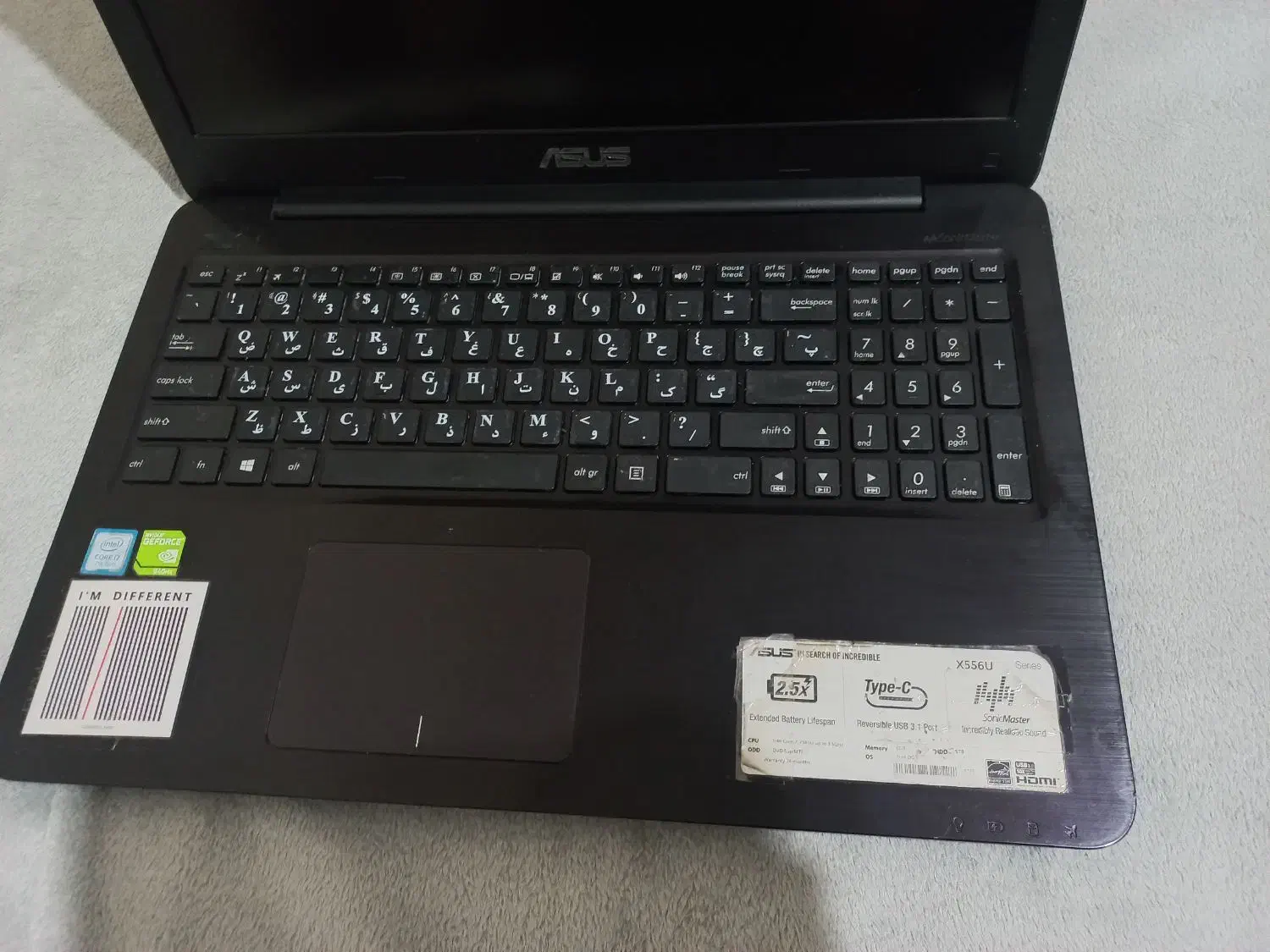 لپ تاپ ایسوس|رایانه همراه|کرج, برغان|دیوار