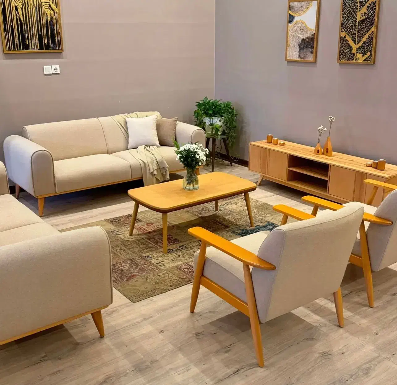 مبلمان آشیل|مبلمان خانگی و میز عسلی|تهران, شهرک ولیعصر جنوبی|دیوار