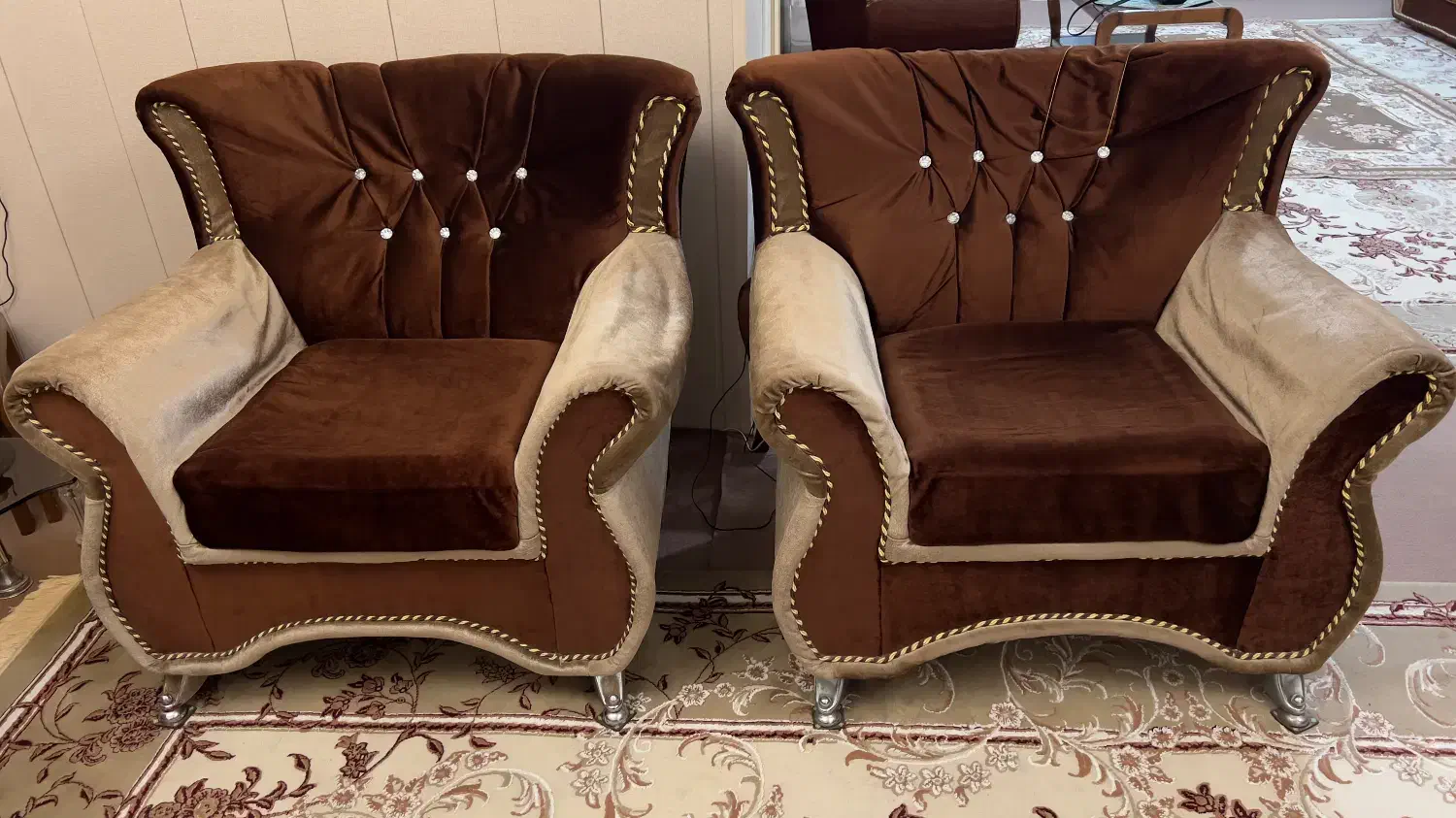 مبل ۷ نفره|مبلمان خانگی و میز عسلی|کردکوی, |دیوار