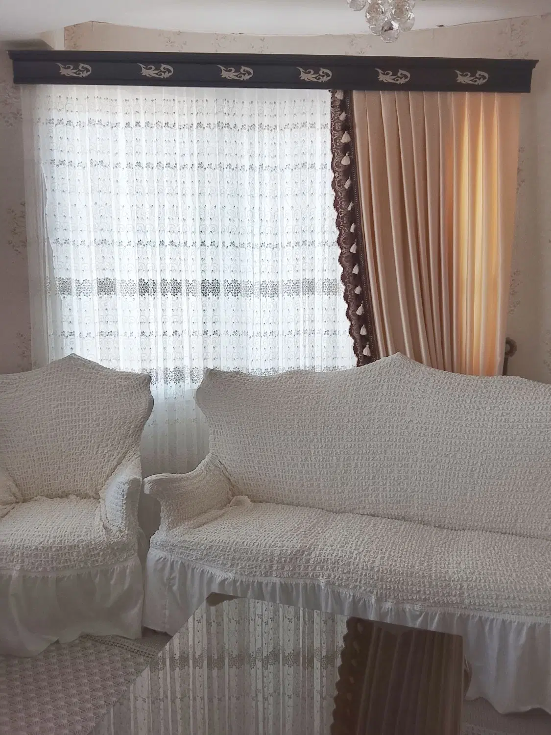 پرده|پرده، رانر، رومیزی|بیجار, |دیوار