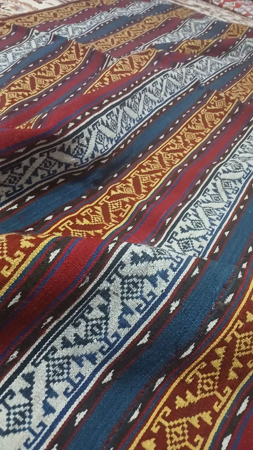 جاجیم قدیمی|گلیم، جاجیم، گبه|اردبیل, |دیوار