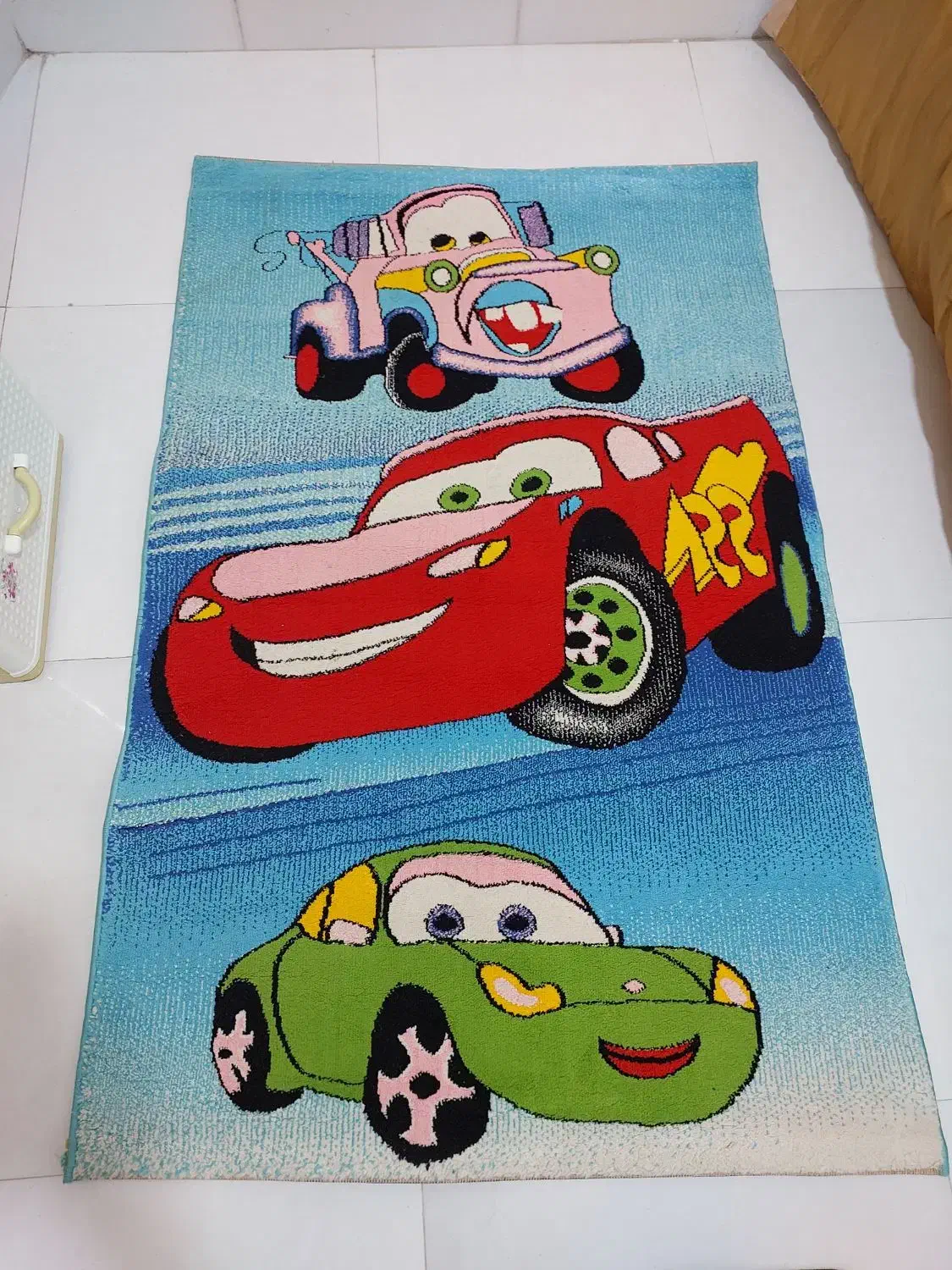 فرش کودک ماشین ب همراه پادری|فرش|رشت, حمیدیان|دیوار