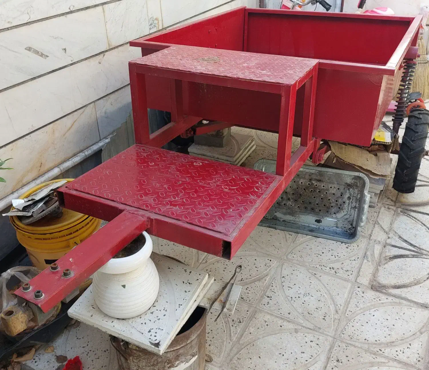 تریلر ۲چرخ تیلر۷۰۰کیلویی|ماشینآلات صنعتی|قزوین, |دیوار