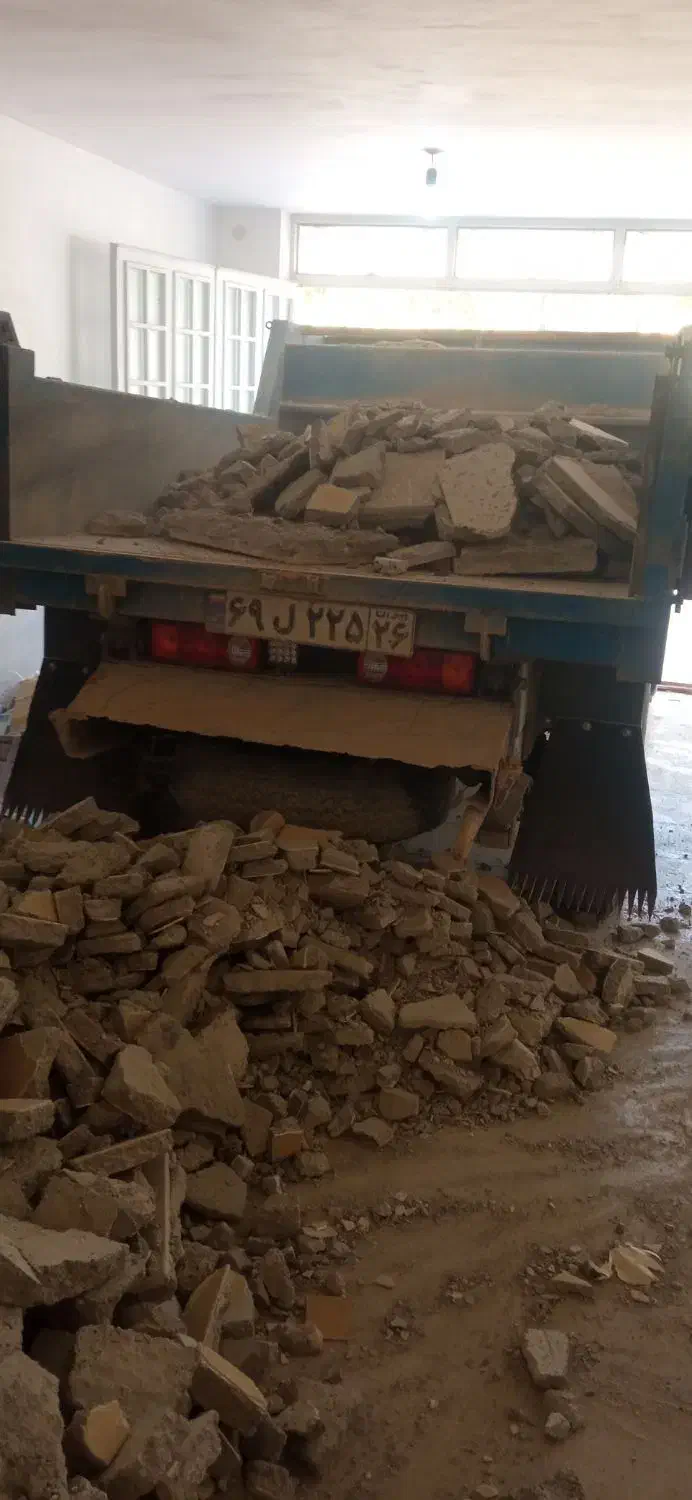 نخاله ساختمانی وخاک|خدمات حمل و نقل|بجنورد, |دیوار