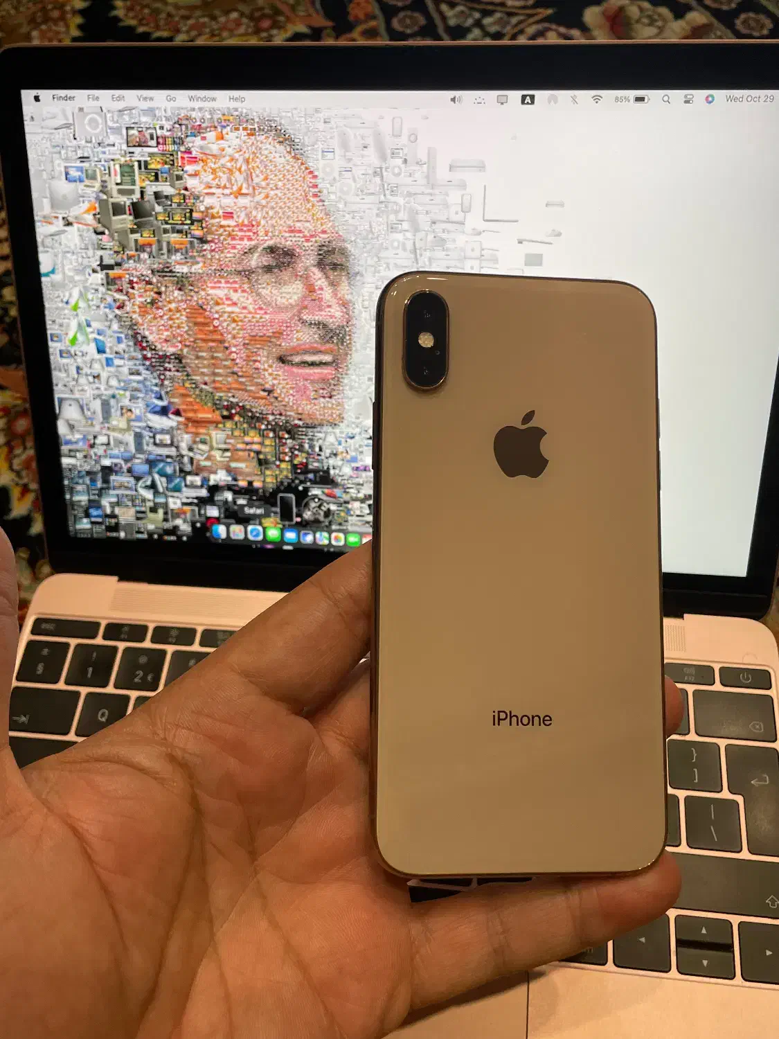 IPhone XS 64 LLA  پک اصلی  باتری 74|موبایل|تهران, تهرانسر مرکزی|دیوار