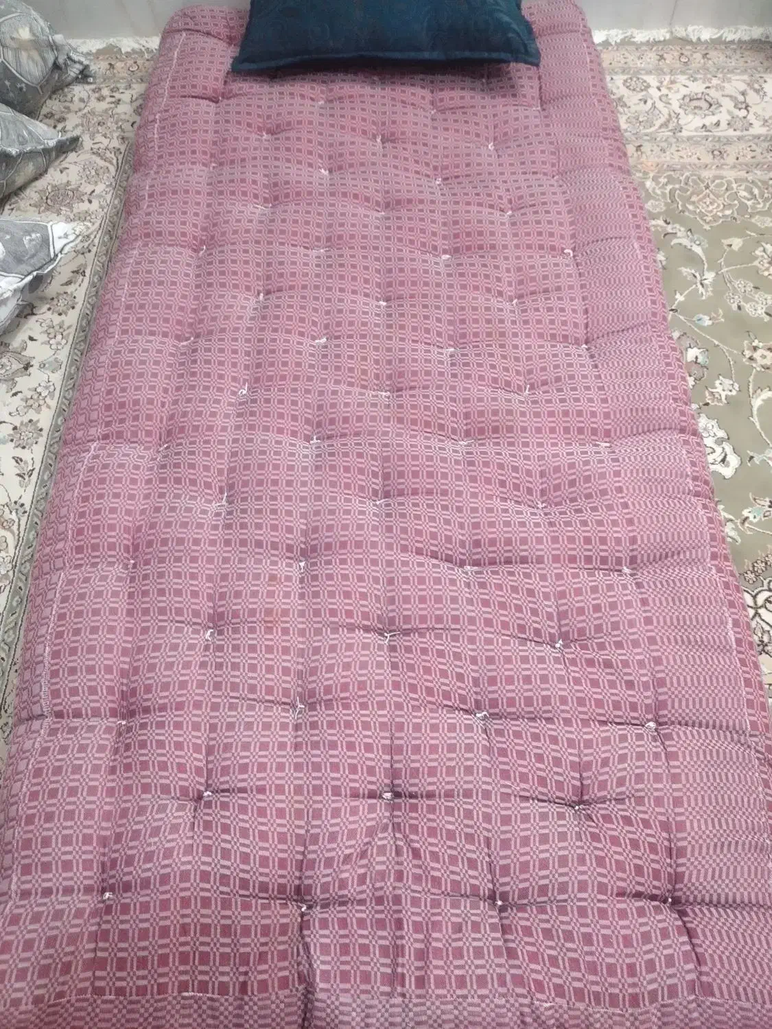 تشک تک نفره با پنبه سفارش پذیرفته میشه|رختخواب، بالش، پتو|سبزوار, شهرک ابوذر|دیوار