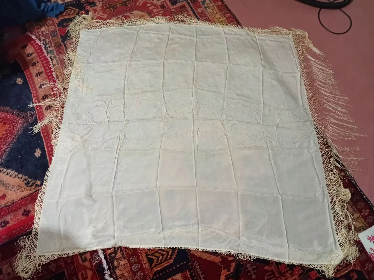 یک عدد شال ابریشم نو|لباس|اردبیل, |دیوار