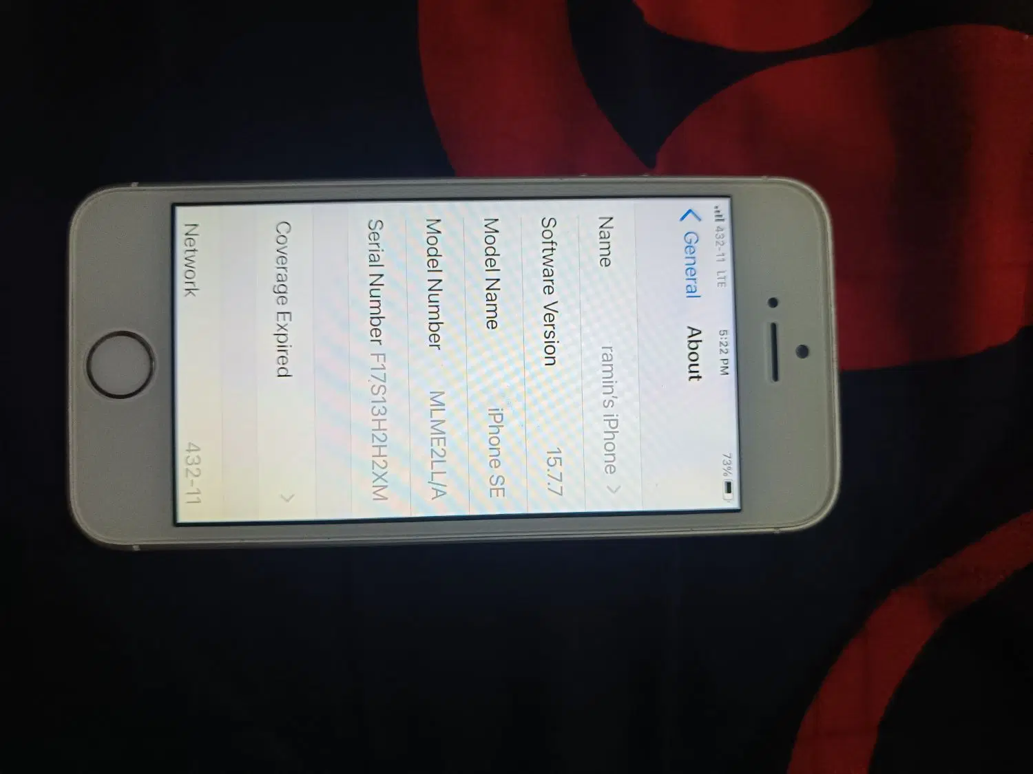 iphone se 64 gig|موبایل|تهران, شیخ هادی|دیوار