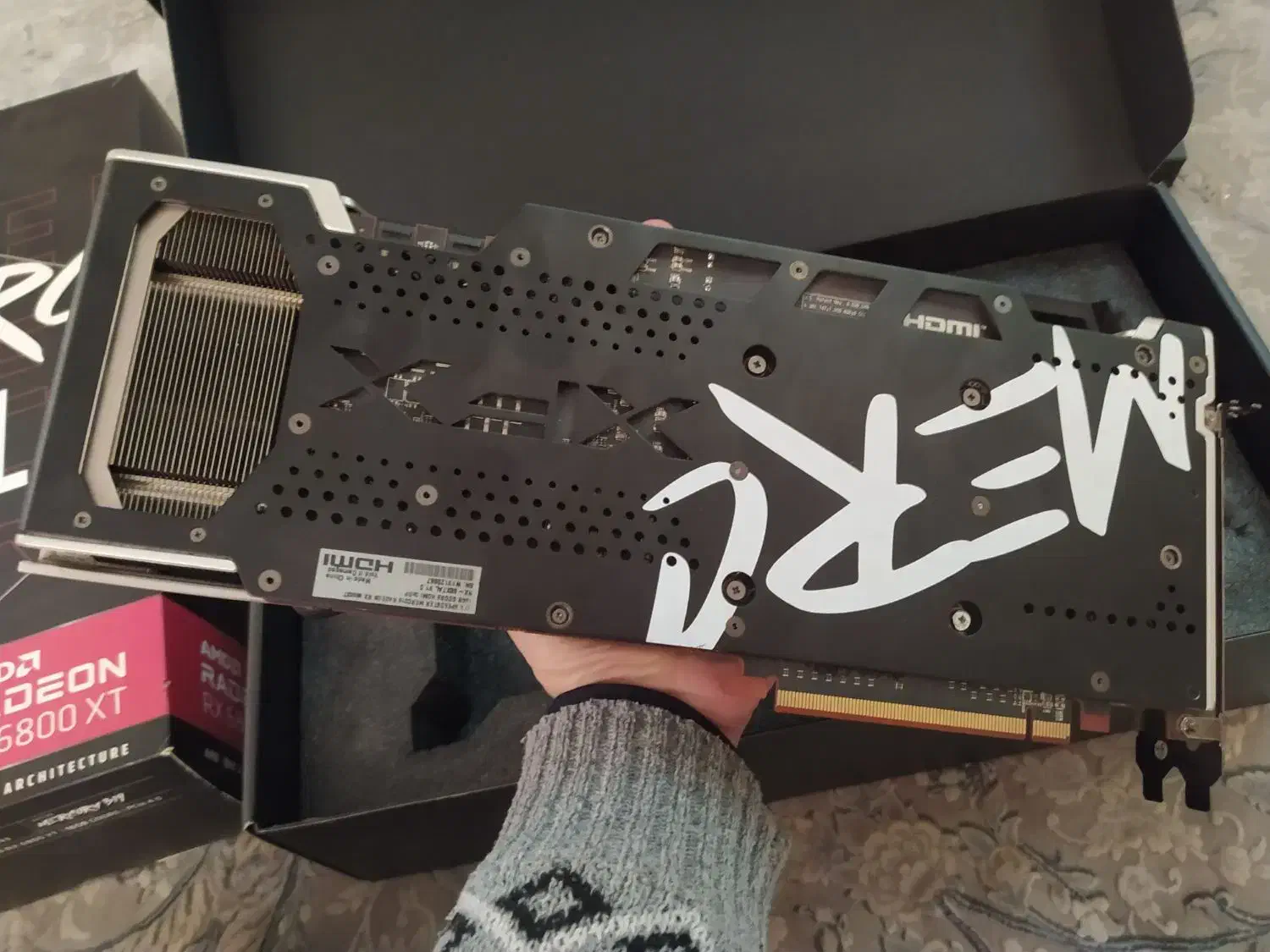 کارت گرافیک rx 6800xt|قطعات و لوازم جانبی رایانه|ری, دولت‌آباد|دیوار