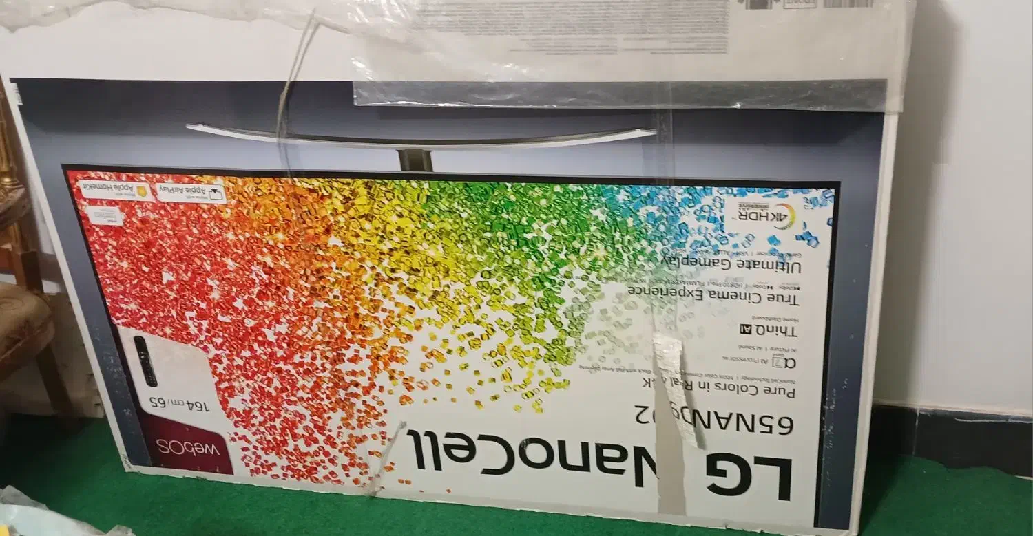 کارتون تلوزیون ۶۵ال جی|تلویزیون و پروژکتور|خرم‌آباد, |دیوار