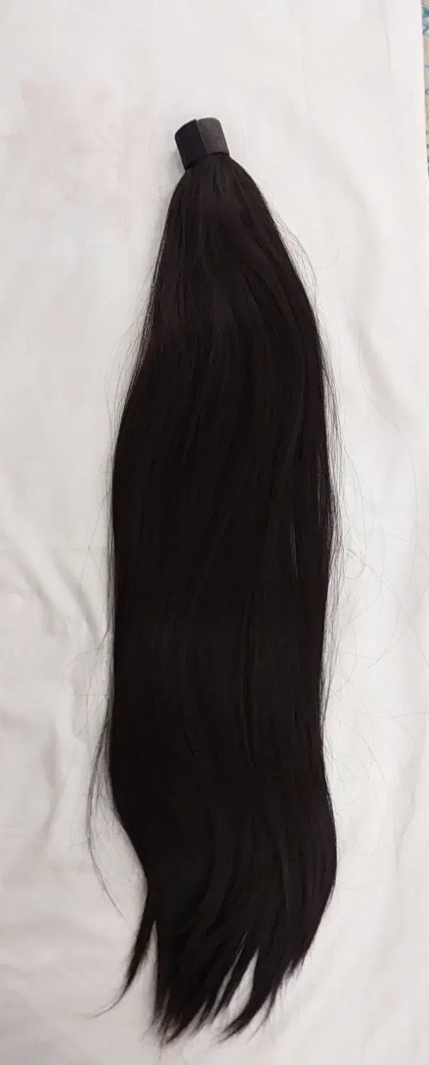 مو مصنوعی دم اسبی مشکی ۷۰ سانتی|آرایشی، بهداشتی، درمانی|تهران, شهمیرزادی|دیوار