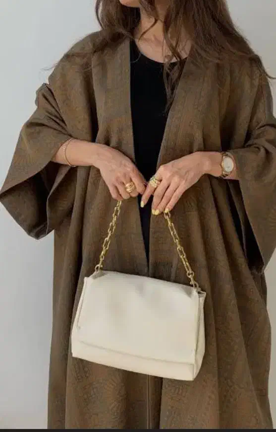 مانتو عبایی ژاکارد پنبه شکلاتی نصف قیمت مزون ها|لباس|جوانرود, |دیوار