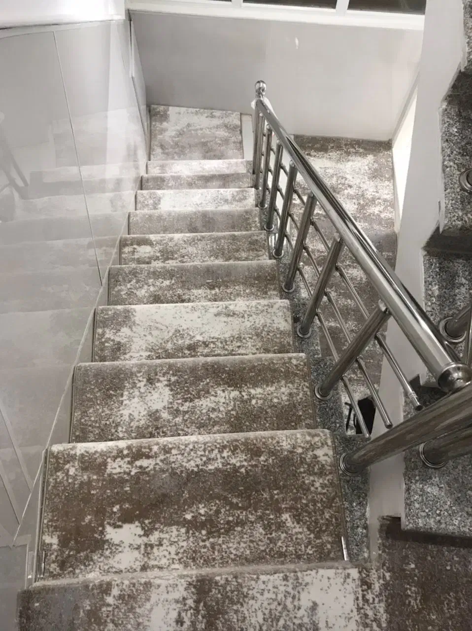 گلیم فرش نسکافه ای مینیمال*شهرموکت|گلیم، جاجیم، گبه|قم, شاه ابراهیم|دیوار