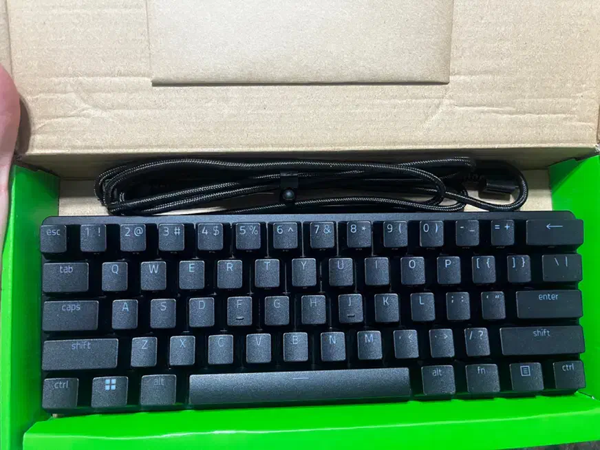 کیبورد گیمینگ مکانیکی ریزر huntsman mini|قطعات و لوازم جانبی رایانه|کرمان, |دیوار