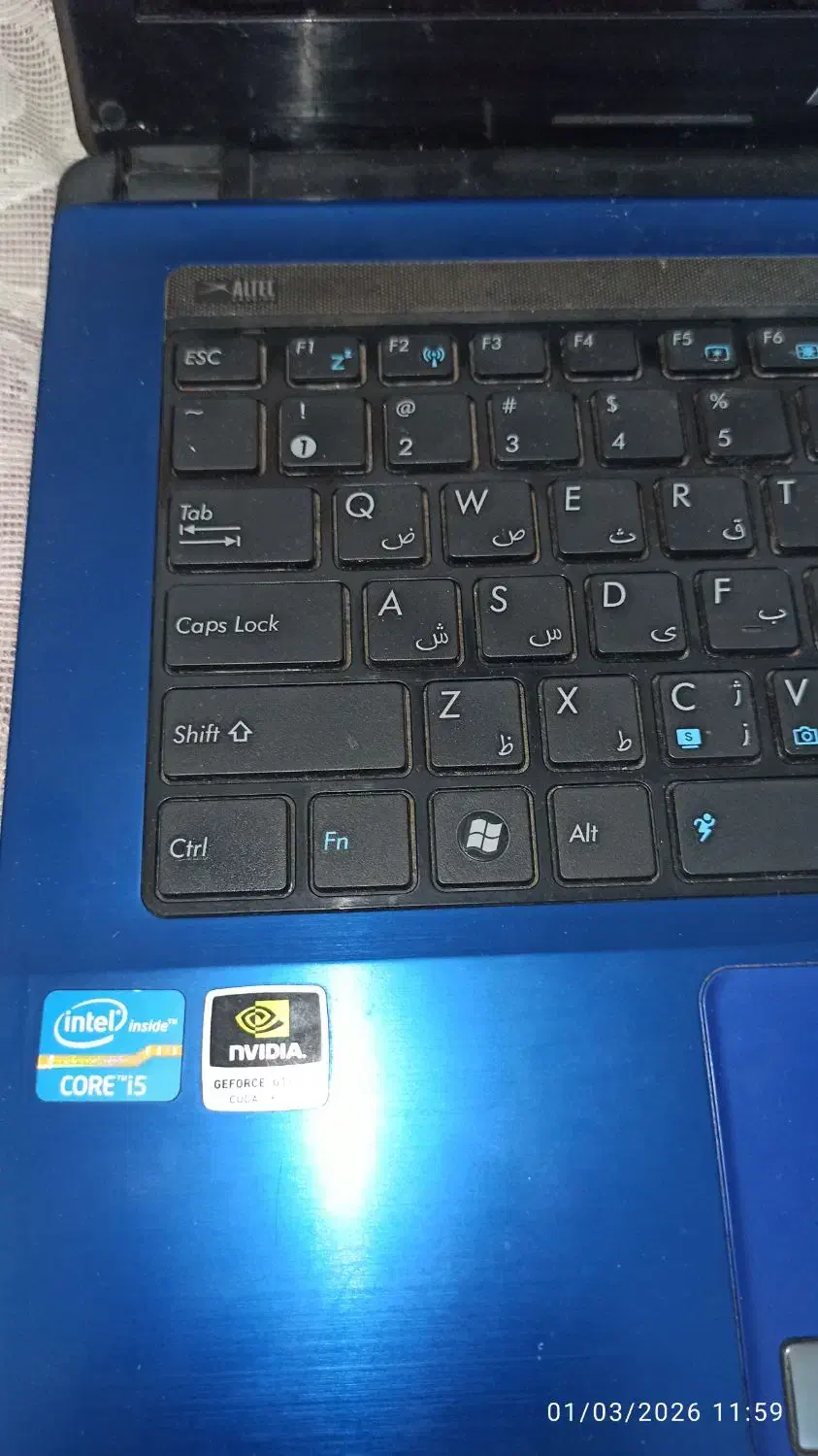 لب تاب ایسوز cori5 در حد نو|رایانه همراه|شیراز, گویم|دیوار