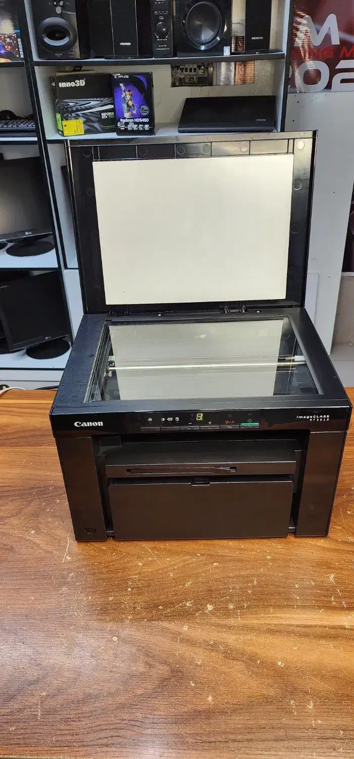 پرینتر لیزری کانن 3 کاره mf3010|پرینتر، اسکنر، کپی، فکس|گرگان, |دیوار