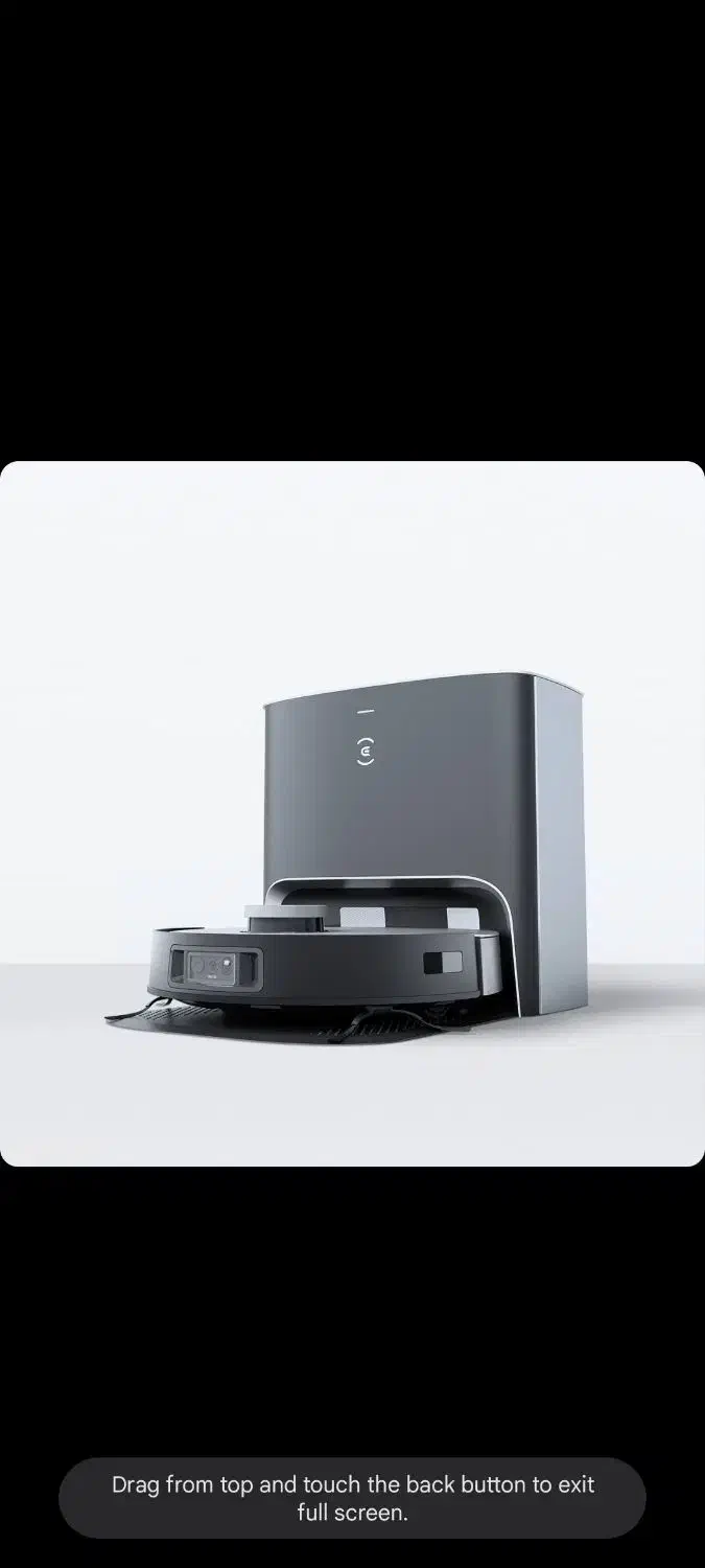 جارو رباتیک اکووکس DEEBOT X1 Plus(استوک)|جاروبرقی، جارو شارژی، بخارشو|تهران, جمال‌زاده|دیوار